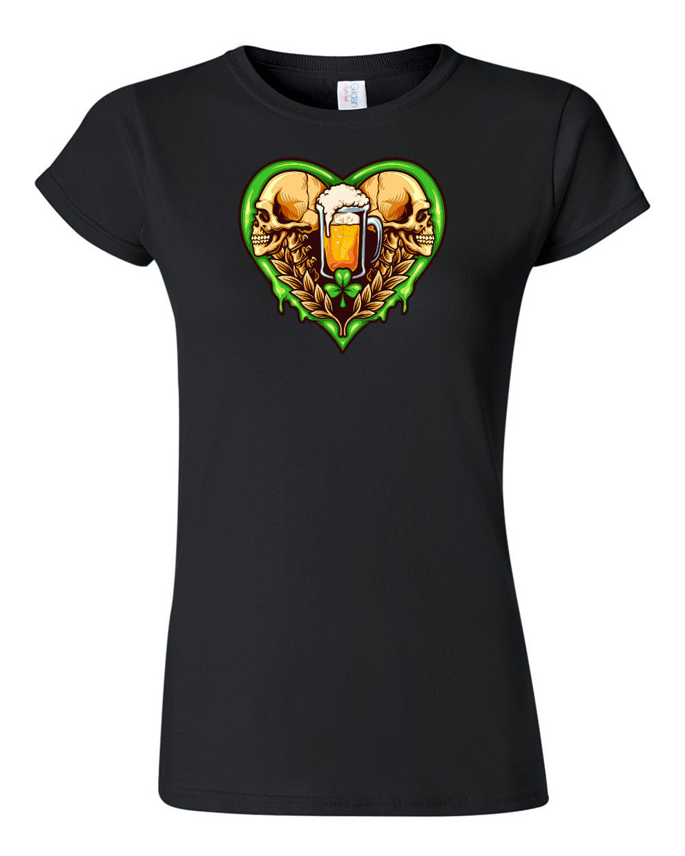 Love Beer & Skulls St. Pat's T-shirt
