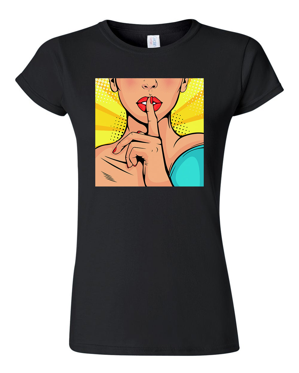 Retro Silence Ladies T-shirt