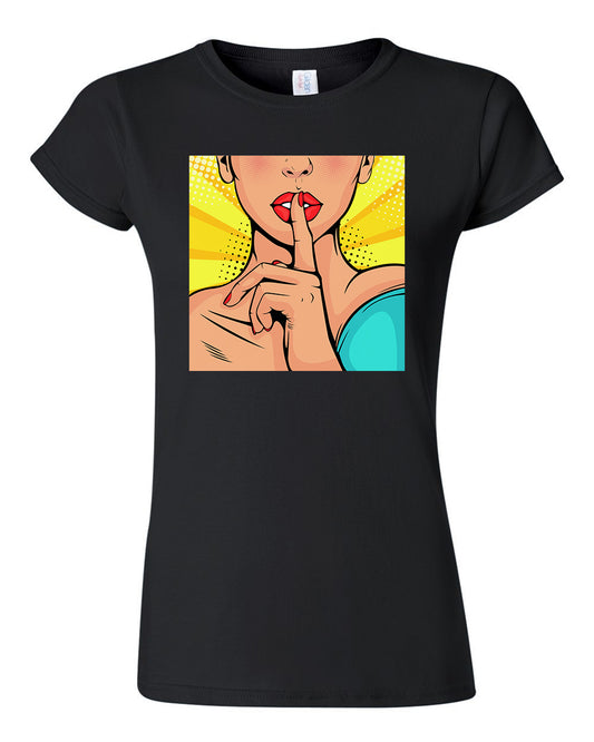 Retro Silence Ladies T-shirt